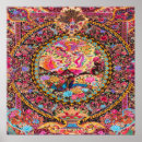 Search for vintage peacock posters Pink