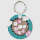 Search for cute marshmallows key rings Hot chocolate