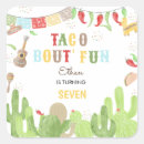 Search for fiesta square stickers Taco
