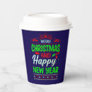 Search for happy new year paper cups Festive