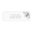 Search for lily return address labels Illustration