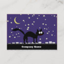Search for halloween business cards Black