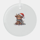 Search for funny cows christmas tree decorations Cowboy