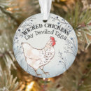 Search for chicken christmas tree decorations Funny