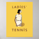 Search for vintage tennis posters Woman