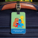 Search for cookie monster luggage tags Children learning show