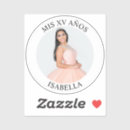 Search for happy 15th birthday stickers Quinceanera