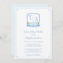 Search for watercolor crest wedding invitations Elegant