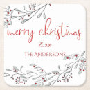 Search for red text coasters Simple