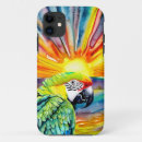 Search for parrot iphone cases Watercolor