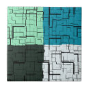 Search for green and blue pattern tiles Trendy