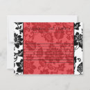 Search for floral wedding advice cards Red