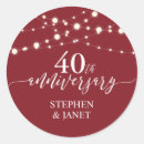 Search for red and white wedding stickers Modern