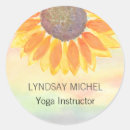 Search for yoga instructor stickers Floral