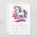 Search for enchanted unicorn invitations Girl
