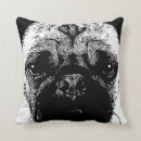 Search for funny pug cushions Dog
