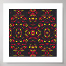 Search for fire pattern posters Black