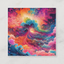 Search for psychedelic business cards Abstract