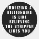 Search for billionaire stickers America
