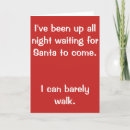 Search for waiting for santa christmas cards Funny