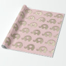 Search for baby girl baby shower wrapping paper Safari