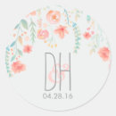 Search for romantic flower stickers Whimsical