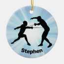 Search for fencing christmas tree decorations Epee