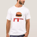 Search for hamburger tshirts Fastfood