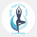 Search for asanas stickers Balance
