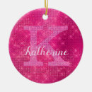 Search for magenta christmas tree decorations Trendy