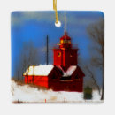 Search for michigan lighthouse christmas tree decorations Winter