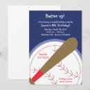 Search for baseball bat invitations Batter up