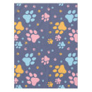 Search for paw print tablecloths Cat
