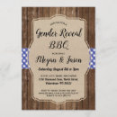 Search for bbq gender reveal invitations Baby