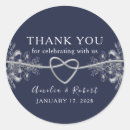 Search for blue lace wedding stickers Modern