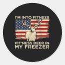 Search for funny deer stickers Men