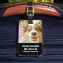 Search for corgi luggage tags Queen elizabeth's