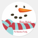 Search for warm winter wishes stickers Snowman