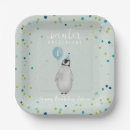 Search for winter onederland plates 1st birthday