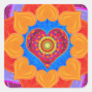 Search for heart chakra stickers Mandala