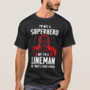 Search for hero lineman tshirts Player