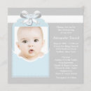Search for grey christening invitations Blue