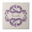Search for art nouveau purple tiles Elegant