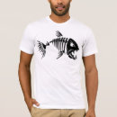 Search for fish skeleton tshirts Scary