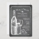 Search for wine baby shower invitations Modern