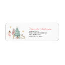 Search for nutcracker ballet return address labels Pink