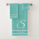 Search for aqua bath towels Blue and white