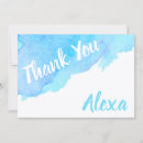 Search for turquoise blue thank you cards Watercolor
