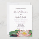 Search for lotus flower wedding invitations Pond