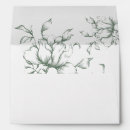 Search for sage green envelopes Botanical
